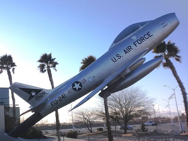 F-86F Sabre, S/N 25241, Buzz Number FU-241, Edwards AFB California F-86F Sabre, S/N 25241, Buzz Number FU-241, Edwards AFB California